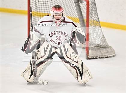 Thumbnail 2 in Cheyenne Mountain vs. Mountain Vista - Wish Week Game photogallery.