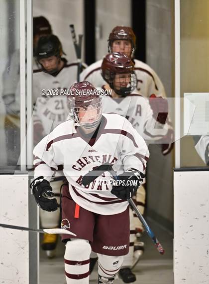 Thumbnail 3 in Cheyenne Mountain vs. Mountain Vista - Wish Week Game photogallery.