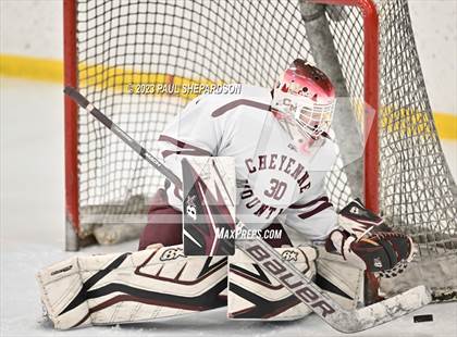 Thumbnail 1 in Cheyenne Mountain vs. Mountain Vista - Wish Week Game photogallery.