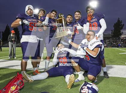 Thumbnail 3 in Chatsworth vs South Gate (CIF LACS Division 2 Final) photogallery.
