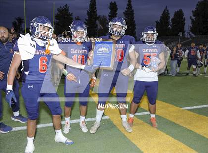 Thumbnail 2 in Chatsworth vs South Gate (CIF LACS Division 2 Final) photogallery.