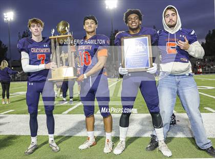 Thumbnail 2 in Chatsworth vs South Gate (CIF LACS Division 2 Final) photogallery.