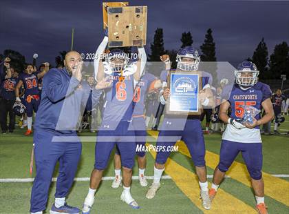 Thumbnail 2 in Chatsworth vs South Gate (CIF LACS Division 2 Final) photogallery.