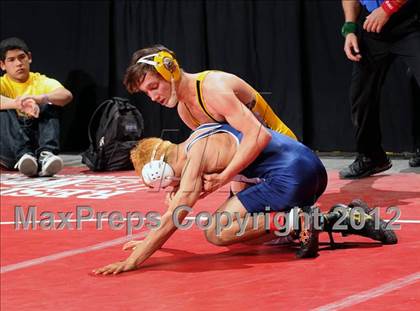 Thumbnail 2 in CIF State Wrestling Championships (Day 1 - Round 1) photogallery.