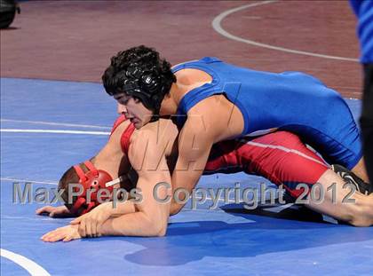 Thumbnail 1 in CIF State Wrestling Championships (Day 1 - Round 1) photogallery.