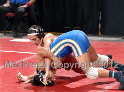 Thumbnail 3 in CIF State Wrestling Championships (Day 1 - Round 1) photogallery.