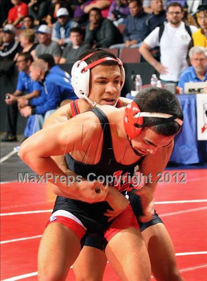 Thumbnail 3 in CIF State Wrestling Championships (Day 1 - Round 1) photogallery.