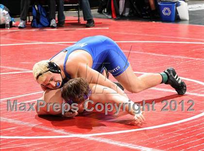 Thumbnail 3 in CIF State Wrestling Championships (Day 1 - Round 1) photogallery.