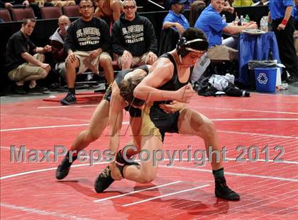 Thumbnail 1 in CIF State Wrestling Championships (Day 1 - Round 1) photogallery.