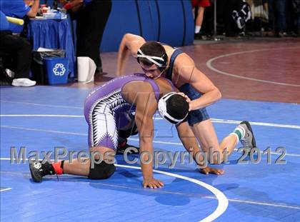 Thumbnail 1 in CIF State Wrestling Championships (Day 1 - Round 1) photogallery.