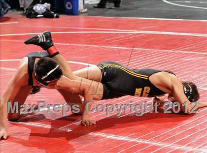 Thumbnail 3 in CIF State Wrestling Championships (Day 1 - Round 1) photogallery.