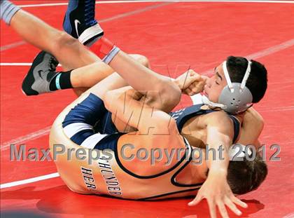 Thumbnail 2 in CIF State Wrestling Championships (Day 1 - Round 1) photogallery.