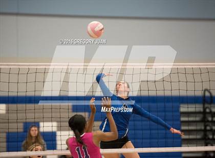 Thumbnail 2 in St. Scholastica vs. Lutcher (Penguin Volleyball Classic) photogallery.