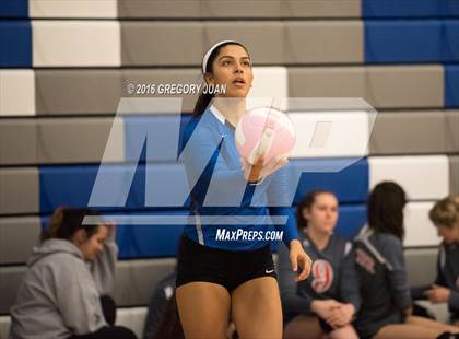 Thumbnail 2 in St. Scholastica vs. Lutcher (Penguin Volleyball Classic) photogallery.
