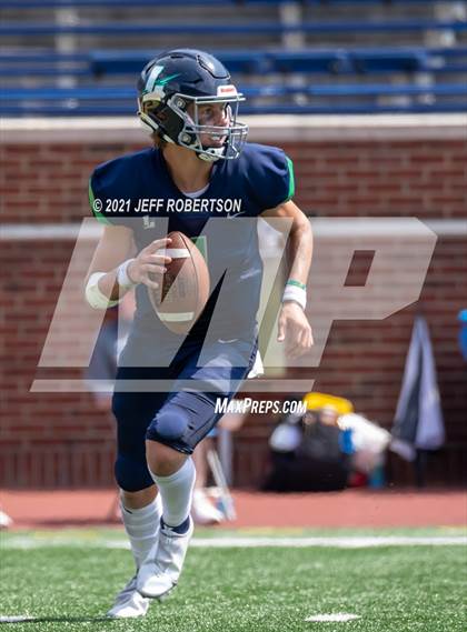Thumbnail 2 in Lapeer vs. Catholic Central (Battle At The Big House 2021) photogallery.