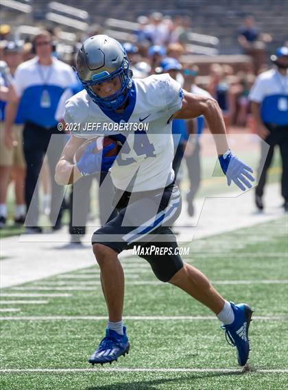 Thumbnail 2 in Lapeer vs. Catholic Central (Battle At The Big House 2021) photogallery.