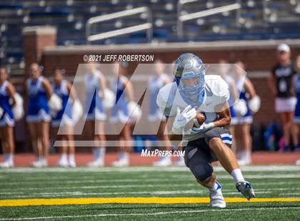 Thumbnail 1 in Lapeer vs. Catholic Central (Battle At The Big House 2021) photogallery.