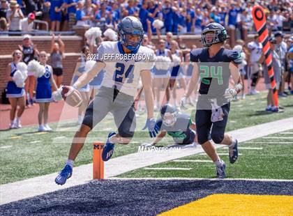 Thumbnail 3 in Lapeer vs. Catholic Central (Battle At The Big House 2021) photogallery.