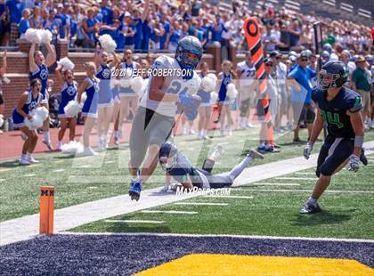 Thumbnail 2 in Lapeer vs. Catholic Central (Battle At The Big House 2021) photogallery.