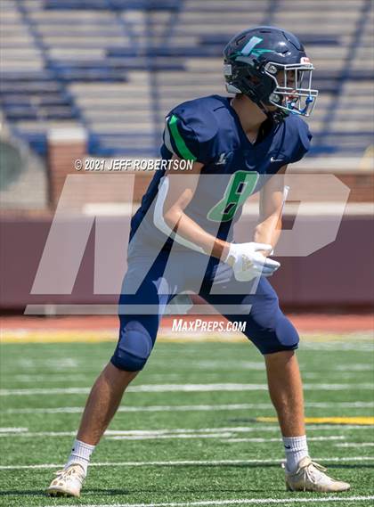 Thumbnail 2 in Lapeer vs. Catholic Central (Battle At The Big House 2021) photogallery.