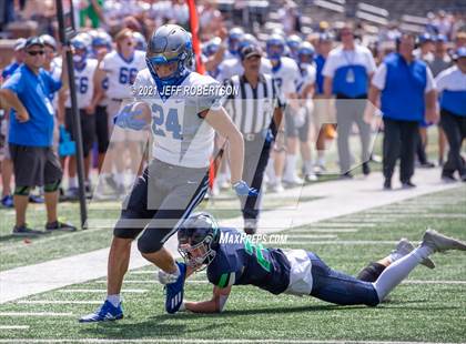 Thumbnail 1 in Lapeer vs. Catholic Central (Battle At The Big House 2021) photogallery.