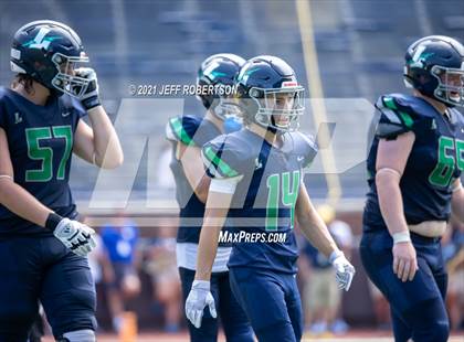 Thumbnail 1 in Lapeer vs. Catholic Central (Battle At The Big House 2021) photogallery.