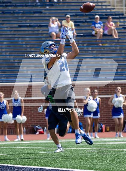 Thumbnail 1 in Lapeer vs. Catholic Central (Battle At The Big House 2021) photogallery.