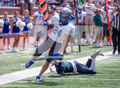 Thumbnail 1 in Lapeer vs. Catholic Central (Battle At The Big House 2021) photogallery.