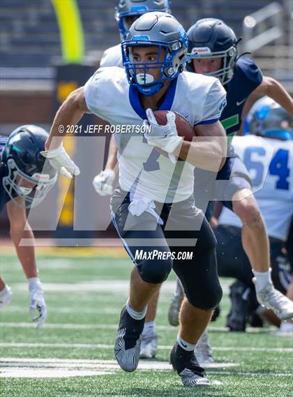 Thumbnail 3 in Lapeer vs. Catholic Central (Battle At The Big House 2021) photogallery.