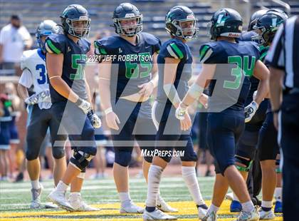 Thumbnail 1 in Lapeer vs. Catholic Central (Battle At The Big House 2021) photogallery.