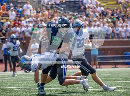 Thumbnail 2 in Lapeer vs. Catholic Central (Battle At The Big House 2021) photogallery.