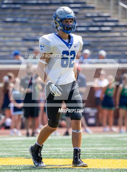 Thumbnail 3 in Lapeer vs. Catholic Central (Battle At The Big House 2021) photogallery.