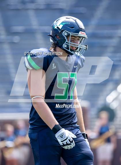 Thumbnail 2 in Lapeer vs. Catholic Central (Battle At The Big House 2021) photogallery.
