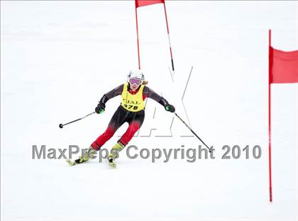 Thumbnail 2 in Connecticuit Interscholastic Ski League Finals (Shoot Out - Team Greenwich) photogallery.