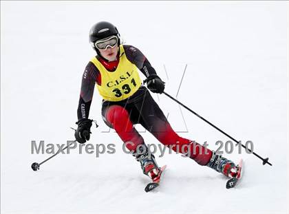 Thumbnail 3 in Connecticuit Interscholastic Ski League Finals (Shoot Out - Team Greenwich) photogallery.