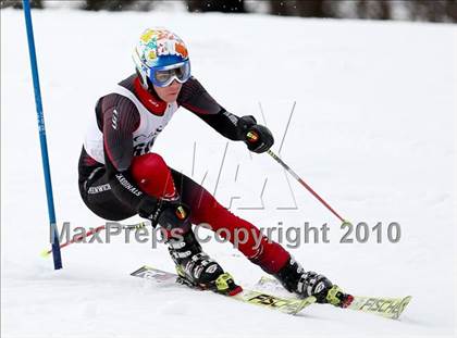 Thumbnail 3 in Connecticuit Interscholastic Ski League Finals (Shoot Out - Team Greenwich) photogallery.