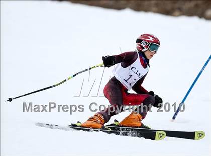 Thumbnail 3 in Connecticuit Interscholastic Ski League Finals (Shoot Out - Team Greenwich) photogallery.