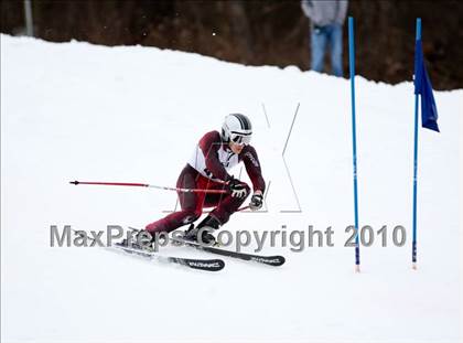 Thumbnail 3 in Connecticuit Interscholastic Ski League Finals (Shoot Out - Team Greenwich) photogallery.