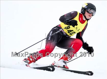Thumbnail 2 in Connecticuit Interscholastic Ski League Finals (Shoot Out - Team Greenwich) photogallery.