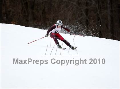 Thumbnail 1 in Connecticuit Interscholastic Ski League Finals (Shoot Out - Team Greenwich) photogallery.