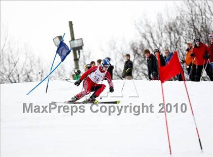 Thumbnail 1 in Connecticuit Interscholastic Ski League Finals (Shoot Out - Team Greenwich) photogallery.
