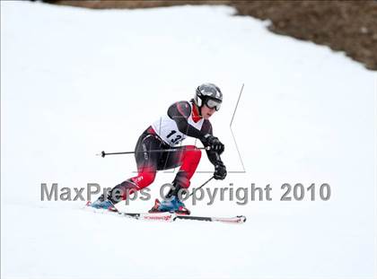 Thumbnail 3 in Connecticuit Interscholastic Ski League Finals (Shoot Out - Team Greenwich) photogallery.