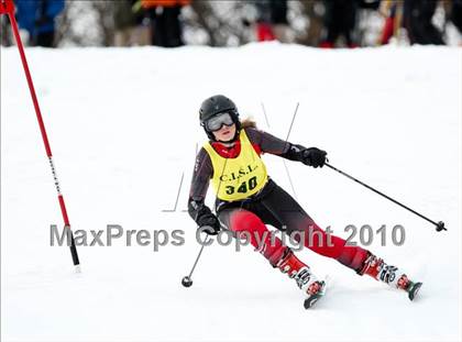 Thumbnail 1 in Connecticuit Interscholastic Ski League Finals (Shoot Out - Team Greenwich) photogallery.