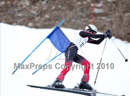 Thumbnail 1 in Connecticuit Interscholastic Ski League Finals (Shoot Out - Team Greenwich) photogallery.