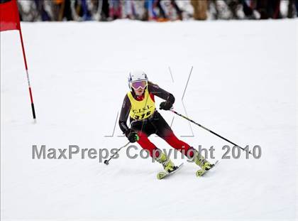 Thumbnail 3 in Connecticuit Interscholastic Ski League Finals (Shoot Out - Team Greenwich) photogallery.