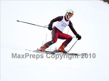 Thumbnail 2 in Connecticuit Interscholastic Ski League Finals (Shoot Out - Team Greenwich) photogallery.