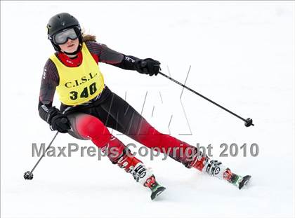 Thumbnail 3 in Connecticuit Interscholastic Ski League Finals (Shoot Out - Team Greenwich) photogallery.