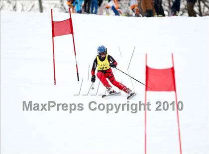 Thumbnail 1 in Connecticuit Interscholastic Ski League Finals (Shoot Out - Team Greenwich) photogallery.