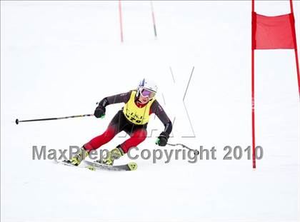 Thumbnail 1 in Connecticuit Interscholastic Ski League Finals (Shoot Out - Team Greenwich) photogallery.