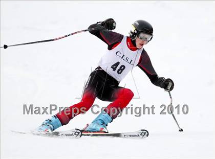 Thumbnail 3 in Connecticuit Interscholastic Ski League Finals (Shoot Out - Team Greenwich) photogallery.
